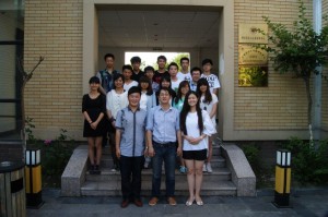 丁云宝老师以及新一届团学成员